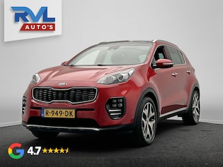 Kia Sportage 1.6 T-GDI GT-Line PlusLine| Dealer Onderhouden | Stoel/Stuur verwarming | Leder | Carplay | Camera | Panoramadak |