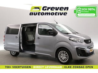 Peugeot Expert Long Premium 75 kWh L3H1 | Snelladen | SOH 98% | DC | 6 Zits | Airco | Camera | Cruise | Carplay | 3 Zits | 2xSchuifdeur