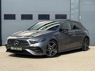 Mercedes-Benz A-klasse 180 AMG-Line|HuD|Keyless|Memory|Pano|Sfeer