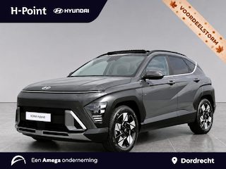 Hyundai Kona 1.6 GDI HEV Premium Sky | SCHUIF/KANTELDAK | FULL LED | PREMIUM LEDER | ADAPTIVE CRUISE | 360° CAMERA | STOELVERW. + KOELING |