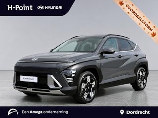 Hyundai Kona 1.6 GDI HEV Premium | LEDER | ADAPTIVE CRUISE | 360° CAMERA | ELEKTR. ACHTERKLEP | BLIND SPOT CAMERA |