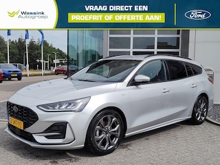 Ford Focus Wagon 1.0 EcoBoost Hybrid ST Line Adaptive cruise control | Voorruitverwarming | Stoel en stuur verwarming | Navigatie | Carplay |