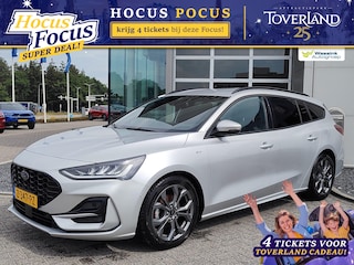 Ford Focus Wagon 1.0 EcoBoost Hybrid ST Line Adaptive cruise control | Voorruitverwarming | Stoel en stuur verwarming | Navigatie | Carplay |