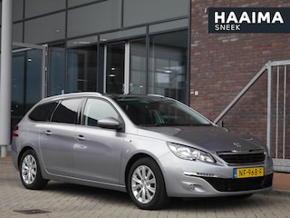 Peugeot 308 SW 1.2 PureTech Style | 130 PK | Panoramadak | Climate control | Parkeersensoren | Lichtmetalen velgen | Getint glas | Cruise control