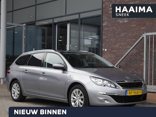 Peugeot 308 SW 1.2 PureTech Style | 130 PK | Panoramadak | Climate control | Parkeersensoren | Lichtmetalen velgen | Getint glas | Cruise control