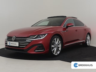 Volkswagen Arteon 1.4 TSI eHybrid R-Line Business+ 218PK AUTO | 360gr Camera | Elekt Glazen pano-dak | Matrix-LED | trekhaak uitklapbaar | Adapt cruise | Dodehoek | App connect | elekt stoel inc memory incl massage | Stoel/stuurverw en Massage | Navi |DAB | 19"LMV