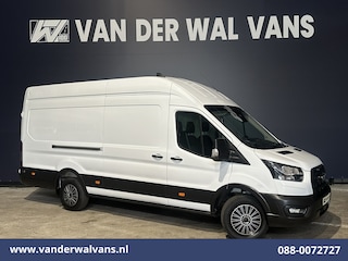 Ford Transit 2.0 TDCI 130pk L4H3 Euro6 Airco | Camera | Cruisecontrol | Verwarmde voorruit | Parkeersensoren, Bijrijdersbank
