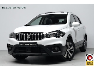 Suzuki S-Cross 1.4 Boosterjet Style 140 PK | Pano-dak | CarPlay | Acc | Leder | Stoelverwarming | Camera | Trekhaak | Pdc | Keyless | Led |