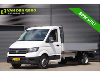 Volkswagen Crafter 2.0 TDI L4 DUBBELLUCHT, OPEN LAADBAK N1! 3.5T TREKHAAK, 165PK AUT. NIEUW! CARPLAY, CRUISE, AIRCO, DAB, OPENLAADBAK, PICKUP, PICK-UP