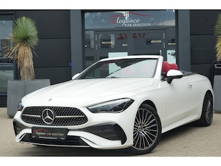 Mercedes-Benz CLE Cabriolet 200 AMG Line | 204PK | Burmester | Airscarf | Memory | ACC | Mercedes-Benz CLE Cabriolet 200 AMG Line 204 PK met 2.0 viercilinder benzinemotor, lederen bekleding, Burmester audiosysteem, navigatie, stoelverwarming en elektrisch verstelbare stoelen met