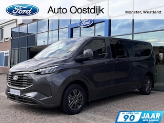 Ford Transit Custom 340 2.5 PHEV L2H1 Kombi Limited 233PK Incl. BTW 8Pers. Adaptieve Cruise Winterpack 360-Camera Blind-Spot Keyless Full-LED Privacy Glass *NIEUW*
