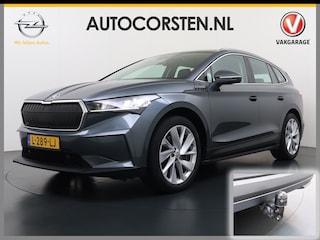 Skoda Enyaq iV 80 204PK SOH 93% Trekhaak Camera Stuurverwarming Navi Apple Carplay Android Auto Pdc P-Assist Lmv Led Isofix DAB Keyless-go Bluetooth Rijstrooksensor 1.000KG Trekgewicht 1e Eigenaar Dealeronderhouden