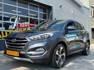 Hyundai Tucson 1.6 T-GDi Premium 177PK - Navigatie I Leer I Airco I 19 inch Sport velgen I LED I PDC & Camera I Dealer onderhouden