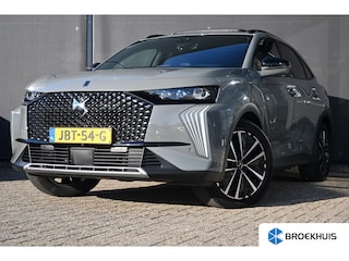 DS 7 1.6 PHEV 300 4x4 Pallas | Schuif-/Kanteldak | Vol-Leder | Adaptief Cruise Control | 360 Camera | Apple Carplay & Android Auto | Dodehoek Detectie | Elektr. Voorstoelen | Keyless Entry | 7,4 KW Lader |