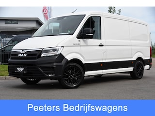 MAN TGE 3.180 35 2.0 L3H2 PB Edition Full Options! Adaptieve Cruise, Camera, Carplay, LED, 177pk, Automaat, Stoelverwarming, Multimedia, Geveerde stoel, Uniek!