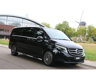 Mercedes-Benz V-klasse 250d Extra Lang DC Dubele Cabine 5-Persoons Avantgarde Led Camera Elektrisch Achter Klep Dubbele schuifdeur