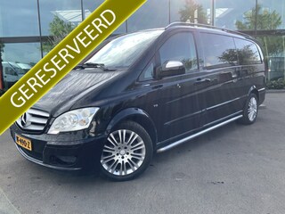 Mercedes-Benz Viano 3.0 CDI Ambiente Extra Lang Dub Cab Automaat 5 Zits Airco Navi Cruise Alu Velg Dak Rial Camera Euro 5