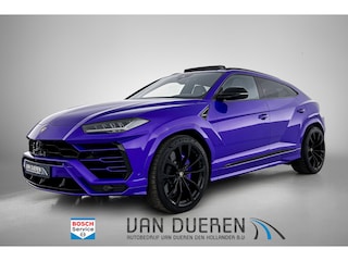 Lamborghini Urus 4.0 V8 Paarse Wrap, Entertainment rear, B&O
