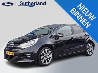 Kia Rio 1.4 CVVT ExecutiveLine 110 pk! | Stoelverwarming | Climate control | Bluetooth | Airco | Lichtmetaal | lederen bekleding etc.