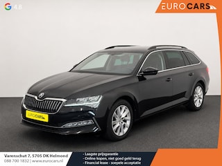 Skoda Superb Combi 1.4 TSI iV Business Edition PHEV Automaat Navigatie Stoelverwarming Voor en Achter Draadloze Telefoonlader Stuurverwarming Cruise Control Elektrisch Verstelbare Stoelen Apple CarPlay