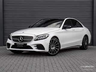Mercedes-Benz C-klasse 300 AMG Premium Plus Pano Burmester Memory Luchtvering