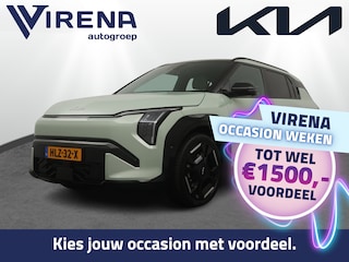Kia EV3 GT-PlusLine 81.4 kWh - Draadloze Apple CarPlay / Android Auto - Stoel en stuurwiel verwarming - Panoramadak - Harman Kardon Audio - Dodehoek assistent - Fabrieksgarantie tot 05-2032