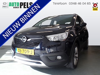 Opel Crossland X 1.2 Turbo 120 Jaar Edition Navigatie, Clima controle, Elek ramen V/A, Cruise controle, Led dagrijverlichting, Pdc achter, Trekhaak, Lm velgen 17'', Nederlandse auto, Uniek 45.00km!! Bovag afleverpakket 695,-