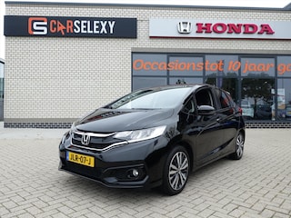 Honda Jazz 1.3 i-VTEC 102pk CVT Elegance + 4 Seizoenenbanden en Verlichte Instaplijsten en Spoiler en Groot Navigatiesysteem