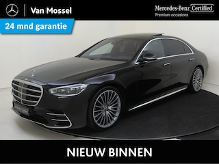 Mercedes-Benz S-klasse 500 4MATIC Lang AMG Line / Premium Plus/ 21 inch/ Achterasbesturing/ Burmester 3D/ Rear Executive Pakket/ Koelkast