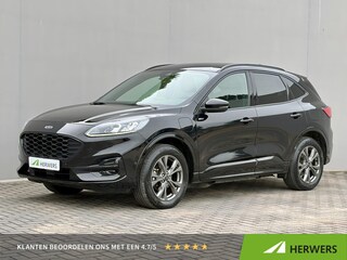 Ford Kuga 2.5 PHEV ST-Line X / Dealer onderhouden / Trekgewicht 1.500 kg / Navigatie / Stuur-, stoel- & achterbankverwarming / Parkeer assistent/ Camera 360°  / Elektrische stoel & klep / 18" LM wielen / Adaptief cruise control / Apple Carplay Android Auto /