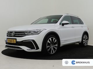 Volkswagen Tiguan 1.4 TSI eHybrid R-Line Business+245Pk DSG/AUTO | 1e Eigenaar | 360gr Camera | Trekhaak uitklapbaar | Elektr glazen pano-dak | Elektr achterklep | Cruise cont adapt | App Connect | Dodehoek detectie | Matrix-LED | Navi | DAB | 20"LMV