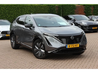 Nissan Ariya Advance 66 kWh / Trekhaak / 360Camera / Keyless / Sfeerverlichting / 19'' / CarPlay / Stoel+Stuurverwarming / Dodehoek / DAB / ACC