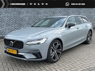 Volvo V90 2.0 T6 Plug-in Hybrid AWD Plus Dark | PHEV | Trekhaak | Luchtvering | Panoramadak | Harman Kardon Audio | Nappaleder | Stoelventilatie | Achteruitrijcamera | Parkeersensoren | Keyless Entry | Elektrische Achterklep | Elektrisch Verstelbare Voorstoelen | Stoelverwarming voor en achter | Google Navigatie | Apple Carplay | Android Auto