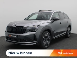 Skoda Kodiaq 1.5 TSI PHEV Sportline Business 204PK DSG Panoramadak, Trekhaak, 20" LM Velgen, Keyless, Achteruitrijcamera, Memorystoel, Stoelverwarming, Elektr. Achterklep, Canton Audio