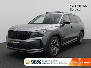 Skoda Kodiaq 1.5 TSI PHEV Sportline Business 204PK DSG Panoramadak, Trekhaak, 20" LM Velgen, Keyless, Achteruitrijcamera, Memorystoel, Stoelverwarming, Elektr. Achterklep, Canton Audio