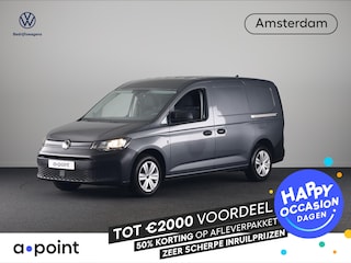 Volkswagen Caddy Cargo 2.0 TDI 122 pk | Airco | Cruise control | Parkeersensoren (Park assist) | Schuifdeuren links/rechts | Stoelverwarming bestuurder |