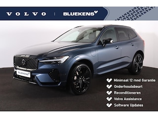Volvo XC60 T6 Recharge AWD Plus Black Edition - Panorama/schuifdak - IntelliSafe Assist & Surround - 360º Camera - Harman/Kardon audio - Verwarmde voorstoelen, stuur & achterbank - Parkeersensoren voor & achter - Elektr. bedienb. voorstoelen met geheugen - Head up display - Draadloze tel. lader - Extra getint glas - 21' LMV