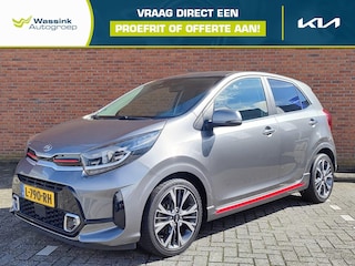 Kia Picanto 1.0 T-GDi GT-Line 5p Winter pack | Leder stoelen | Schuifdak | Verwarmbare stoel en stuur | Navigatie | Camera | Apple Carplay |