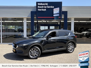 Mazda CX-5 2.0 SkyActiv-G 165 Sport Selected / Automaat /  NL-Auto / 1e-Eigenaar / Head-Up Display / Stuur-/Stoelverwarming / Trekhaak / Cruise-Control / Rondom-Camerazicht / LED / Dodehoek-Detectie / Climate-Control / DAB Radio-Bluetooth / Camera / 19'' LMV / All-Season / ENZ.