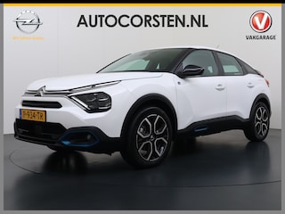 Citroën C4 Feel Pack 50kWh Head-Up Stoel+Stuurverwarming 360°Camera 3D-Navi Apple Carplay Adndroid Auto Ecc Pdc Voorruitverwarming Lmv Led Isofix Lane Assist Regen-Lichtsensor Dealeronderhouden Origineel Nederlandse Auto