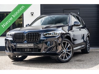 BMW X3 XDrive30e M-sport Carbon Zwart Pano H&K HUD Trekhaak