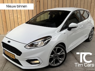 Ford Fiesta 1.0 EcoBoost ST-Line Apple CarPlay/Android Auto | Cruise & climate control | Elektrische ramen voor | Navigatiesysteem | LED dagrijverlichting | Parkeersensoren achter | Sportstoelen