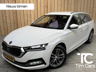Skoda Octavia Combi 1.0 e-TSI Business Edition Plus Automaat | Achteruitrijcamera | Apple CarPlay/Android Auto | Adaptieve cruise control | Climate control | LED verlichting | Signaalkleur | Parkeersensoren voor en achter