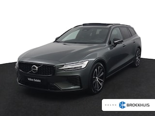 Volvo V60 2.0 T8 Plug-in hybrid AWD Plus Dark | Panoramadak | Trekhaak | Sportstoelen | Head-Up | 360 Camera |