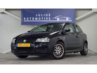 Fiat Stilo 2.4-20V Abarth Selespeed Leer Navi Clima PDC Nero Moire!