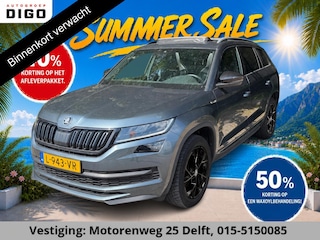 Skoda Kodiaq 1.5 TSI Sportline 7p GARANTIE TOT 06-2031* . PANORAMA-DAK . STUUR & STOEL VERWARMING . ADAPTIEVE CRUISE CONTROL .