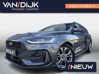 Ford Focus Wagon 1.0 EcoBoost Hybrid ST Line X ✓Automaat ✓Rijklaar ✓Virtual Cockpit ✓Full LED ✓Navigatie ✓Camera ✓Apple Carplay & Android Auto ✓Adaptive Cruise ✓Climate ✓Elektrische Trekhaak