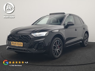 Audi Q5 55 TFSI e 2x S Line PHEV 367pk | Trekhaak Af Fabriek | Panodak | 360 Camera | Lederen Sportstoelen Memory & Verwarmd | Keyless | Blis | Apple Carplay | Cruise Control | Navigatie | DAB | Plug In Hybrid |