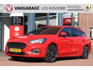 Ford Focus Wagon 1.0 EcoBoost Hybrid *ST Line* | Trekhaak | Camera | Carplay | Stoelverwarming | Adaptive Cruise & Climate Control | Navigatie | Privacy | Orig. NL |
