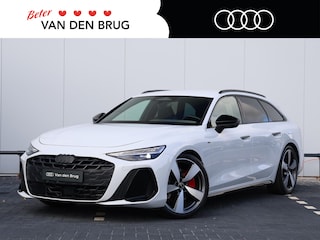 Audi A6 Avant 2.0 e-hybrid quattro S edition Competition 367pk | B&O | Keyless | Elek. stoelen | OLED | 360° camera | Stuurwielverwarming | 21" | Adaptive Cruise | Dodehoekdetectie | Rood stiksel